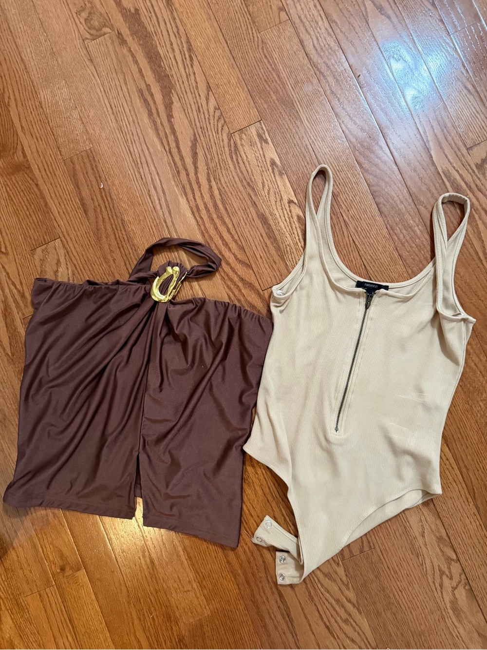 Bodysuit & top combo